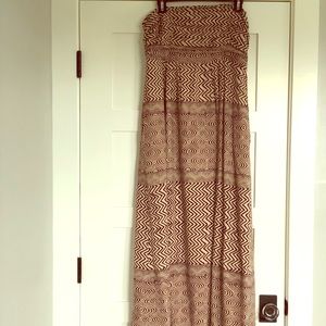 Anthropologie strapless dress. Size 12